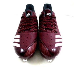 maroon baseball cleats
